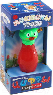 

Развивающая игра Play Land, Мишкины уроки. Вместе учим цифры / B-911