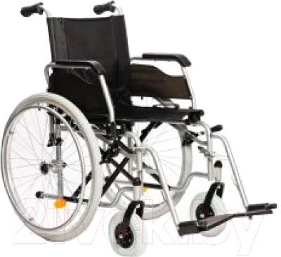 Кресло-коляска инвалидная Vitea Care Solid Plus стандартная 18" 45см ЛК / VCWK43L
