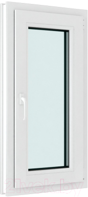 Окно ПВХ Brusbox Elementis Kale Поворотно-откидное правое 2 стекла (700x1100x60)