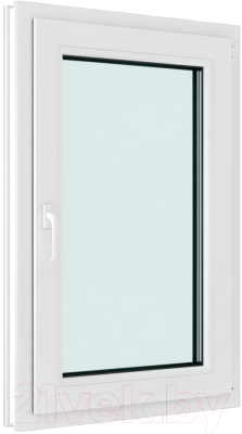 Окно ПВХ Brusbox Elementis Kale Поворотно-откидное правое 2 стекла (1300x900x60)