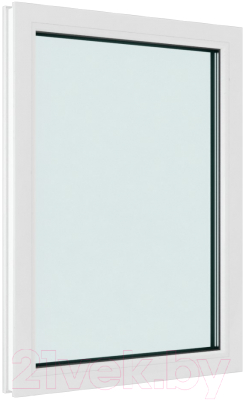 Окно ПВХ Brusbox Одностворчатое Глухое 3 стекла (1300x900x70)