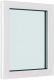 Окно ПВХ Brusbox Глухое 3 стекла (700x900x70) - 