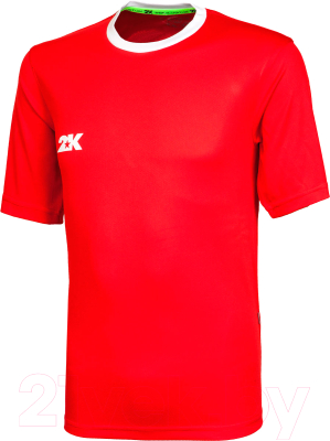 Футболка игровая футбольная 2K Sport Classic / 120014 (YM, красный/белый)