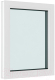Окно ПВХ Brusbox Глухое 2 стекла (900x700x60) - 