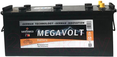 Автомобильный аккумулятор Senfineco Megavolt 1400L/143-143 (143 А/ч)