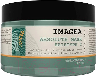 Маска для волос Elgon Imagea мицел. для химически обраб. окрашен. осветлен. и пористых (200мл)