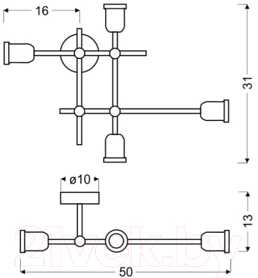 Люстра Candellux Kirimu 34-66909