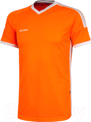 Футболка игровая футбольная 2K Sport Prime / 120047 (L, неоновый-оранжевый/белый)