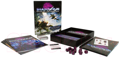 Настольная игра Мир Хобби Shadowrun: Шестой мир. Стартовый набор / 915175