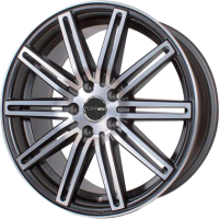 Литой диск PDW 1004 16x6.5" 5x114.3мм DIA 67.1мм ET 40мм M/U4B