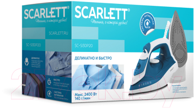 Утюг Scarlett SC-SI30P20 (синий)
