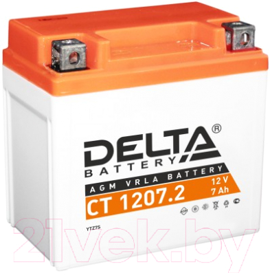 Мотоаккумулятор DELTA AGM СТ 1207.2 / YTZ7S (7 А/ч)
