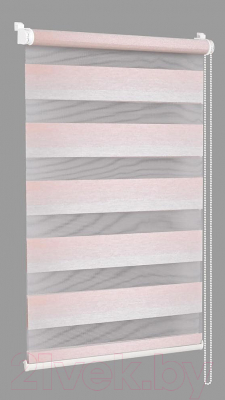 Рулонная штора Delfa Сантайм День-Ночь Престиж МКД DN-4807 (34x160, сакура)