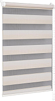 Рулонная штора Delfa Сантайм День-Ночь Престиж МКД DN-4901 (34x160, кремовый) - 