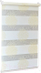 Рулонная штора Delfa Сантайм День-Ночь Декор МКД DN-44805 (34x160, крем/золото) - 