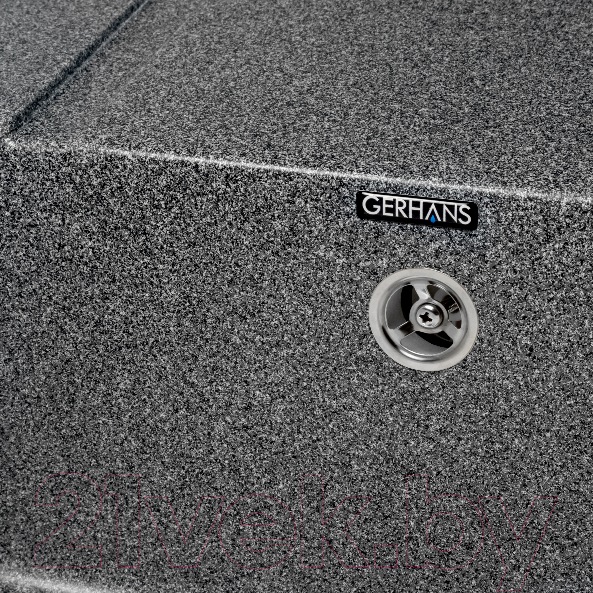 Мойка кухонная Gerhans B27 (графит) — фото 4