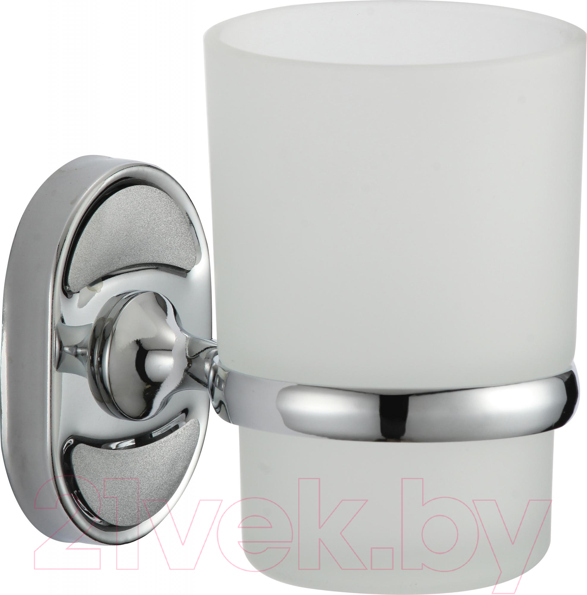 Стакан для зубной щетки и пасты Savol S-007058 (хром)