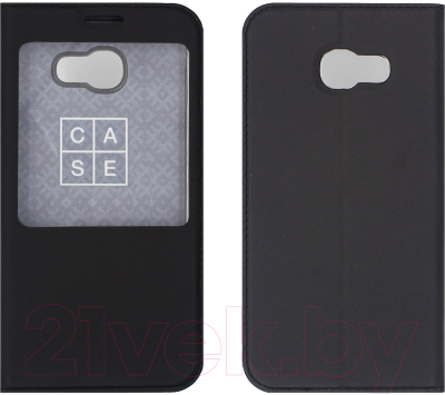 Чехол-книжка Case Dux Series для Galaxy A5 A520F (черный)