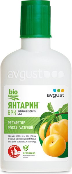Стимулятор роста для растений Avgust Янтарин (100мл)