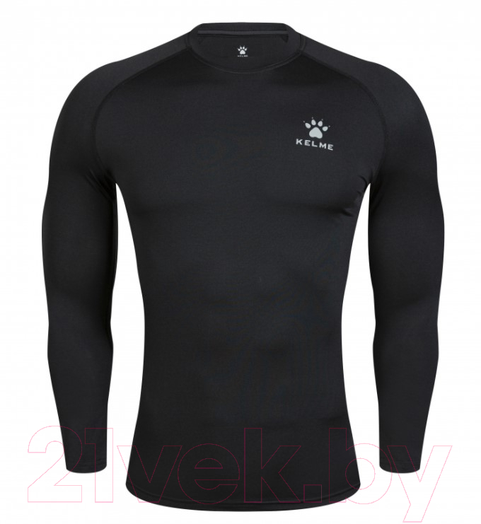 Термокофта Kelme Tech Fit L/S Thin / 3891113-000 (4XL, черный) — фото 2