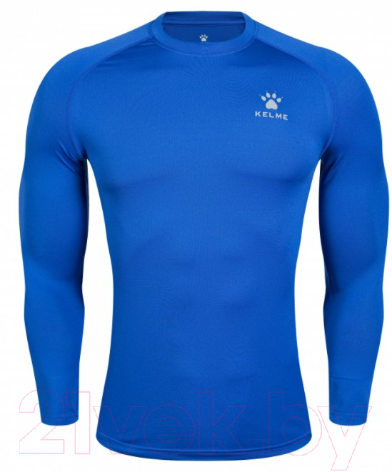 Термокофта Kelme Tech Fit L/S Thin / 3891113-400 (4XL, синий) — фото 2