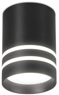 Точечный светильник Ambrella TN242 BK/S (черный/песок)
