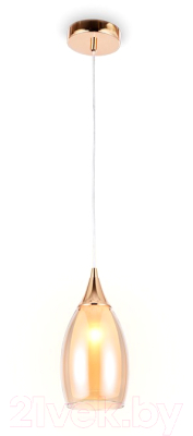 Потолочный светильник Ambrella TR3543 GD/TI (золото/янтарь)