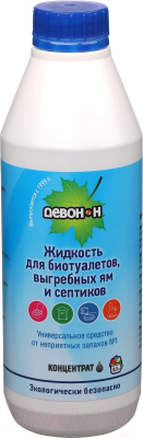 Жидкость для биотуалета Девон 500мл