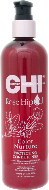 Кондиционер для волос CHI Rose Hip Oil Conditioner для окрашенных волос