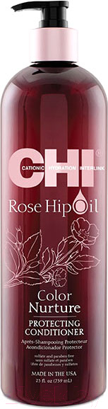 Кондиционер для волос CHI Rose Hip Oil Conditioner для окрашенных волос