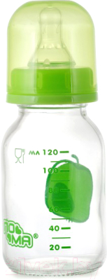 Бутылочка для кормления Пома С силиконовой соской 0+ / 210