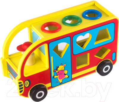 

Развивающая игрушка Toys, Автобус-сортер / 277B-274