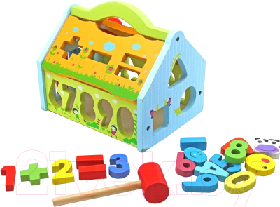 

Развивающая игрушка Toys, Дом-сортер / 277B-275