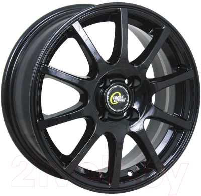 

Литой диск Cross Street, CR-16 15x6" 4x100мм DIA 60.1мм ET 40мм Black
