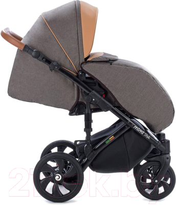 Детская универсальная коляска Tutis Mimi Style 2 в 1 / 782324 (Dark Brown)