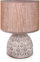 Прикроватная лампа Лючия Дамаск 445 (какао) - 