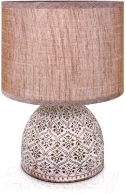 Прикроватная лампа Лючия Дамаск 445 (какао)