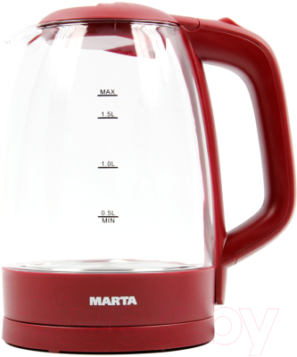 Электрочайник Marta MT-1077 (бордовый гранат)