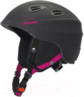 Шлем горнолыжный Alpina Sports Junta 2.0 / A9096-31 (р-р 57-61, черный/розовый)