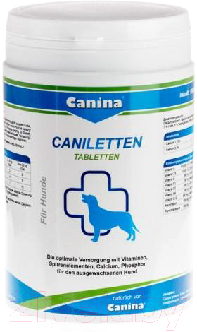 Кормовая добавка для животных Canina Caniletten 150 Tabletten / 120307