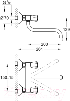 

Смеситель GROHE, Costa L 31187001