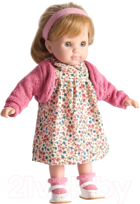 

Кукла JC Toys, Карла в цветочном платье и розовом кардигане / 30001
