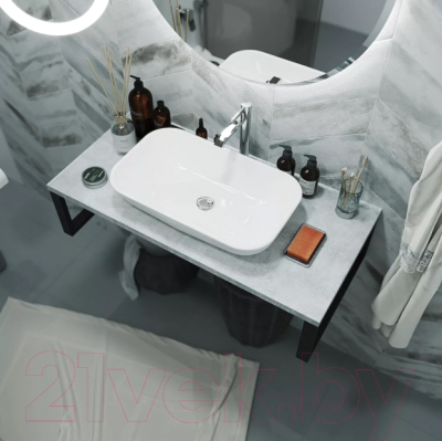 Столешница для ванной 1Марка Grunge Loft 100 / У85841
