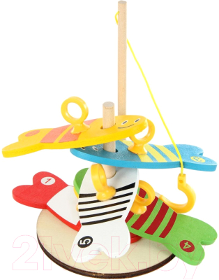 Игровой набор Toys Рыбалка деревянная / 277D-44