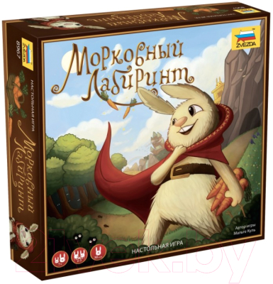 

Настольная игра Звезда, Морковный лабиринт / 8967