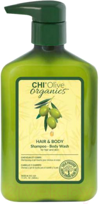 Шампунь для волос CHI Olive Organics Hair&Body (340мл)