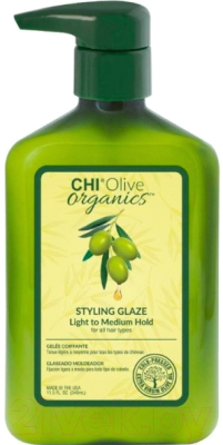 

Гель для укладки волос CHI, Olive Organics Styling Glaze Light To Medium Hold