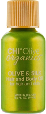 Масло для волос CHI Olive Organics Olive & Silk Hair and Body Oil (15мл)