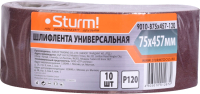 Набор шлифлент Sturm! 9010-B76x533-120 (10шт) - 
