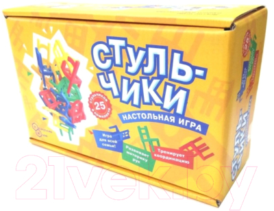 

Настольная игра Нескучные игры, Стульчики / 68827